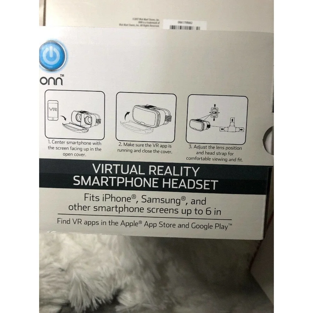 2 Virtual Reality Smartphone Headsets for Samsung, iPhone & others up to 6